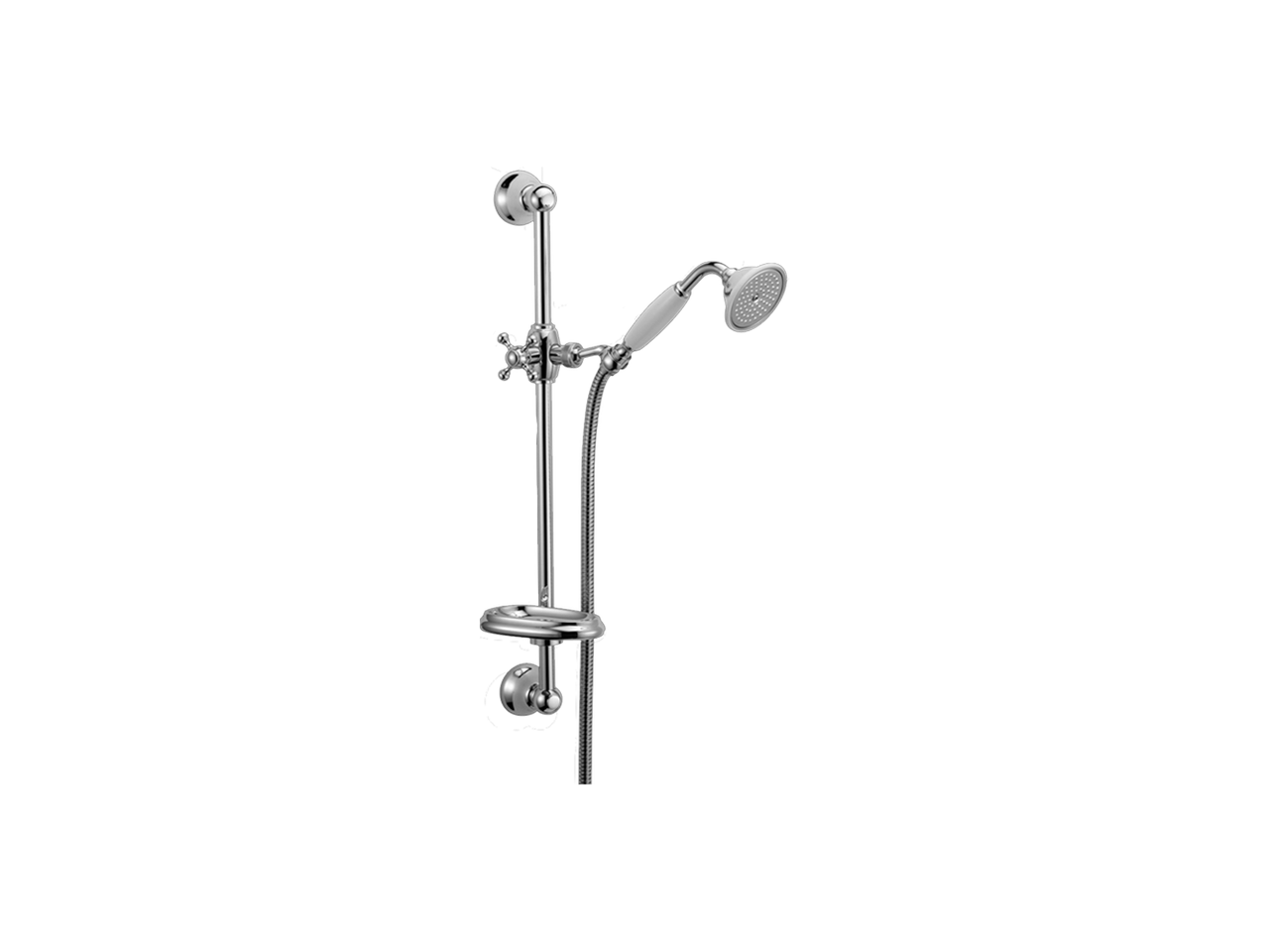 HUBERConjunto ducha barra corrediza Victorian SHOWER_62.03H.