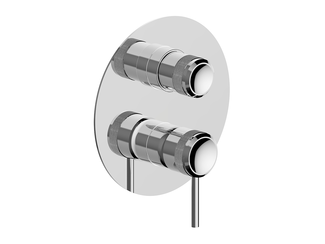 HUBERConjunto Monomando para One-Box CHRONOS_CR0BM030