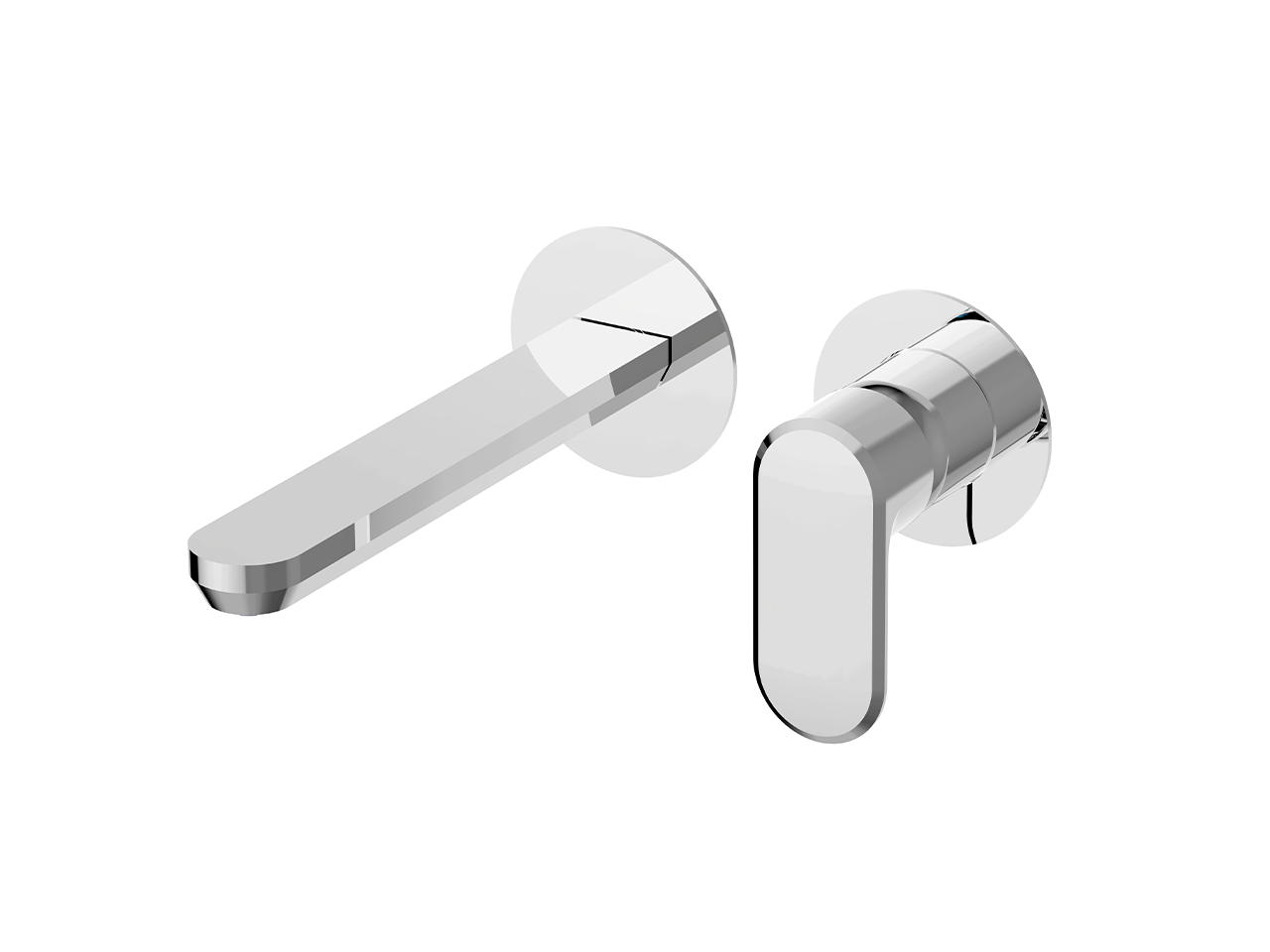 HUBERParte externa monomando lavabo de pared LEVITY_LY005516