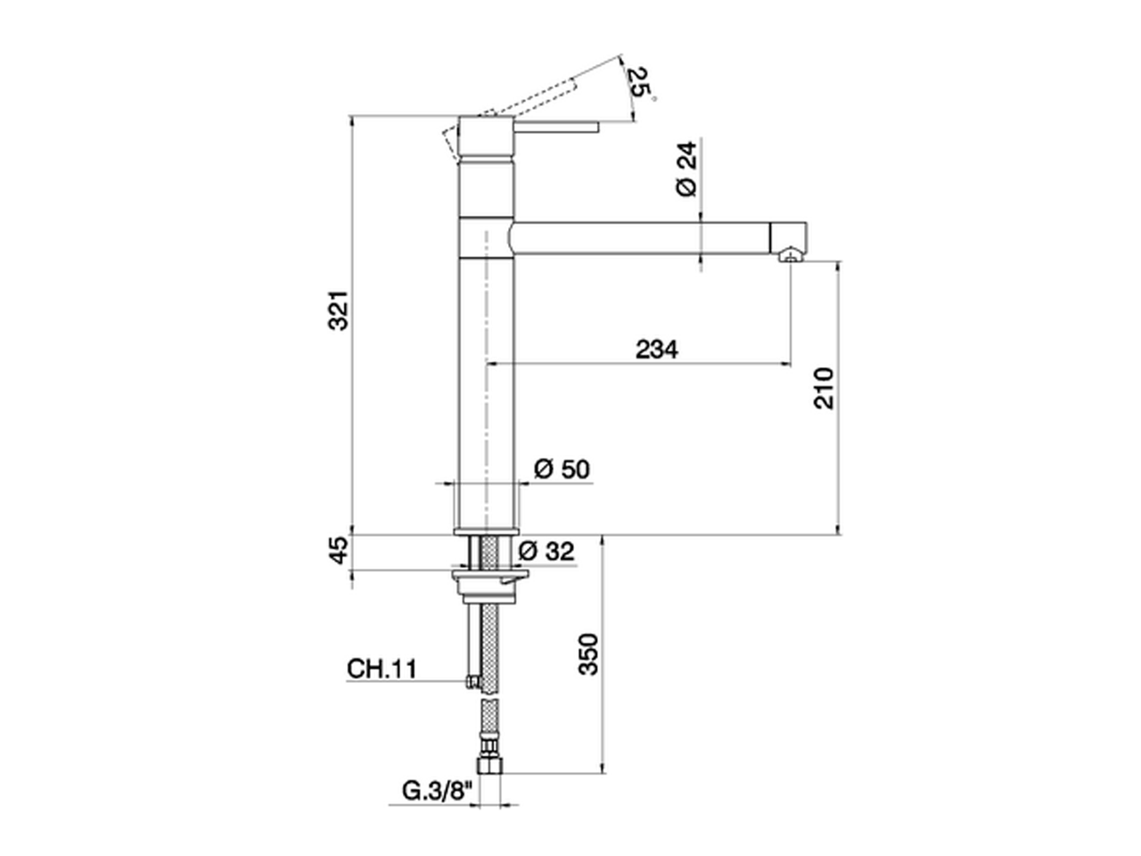 Fregadero monomando KITCHEN_TV001580 - v1