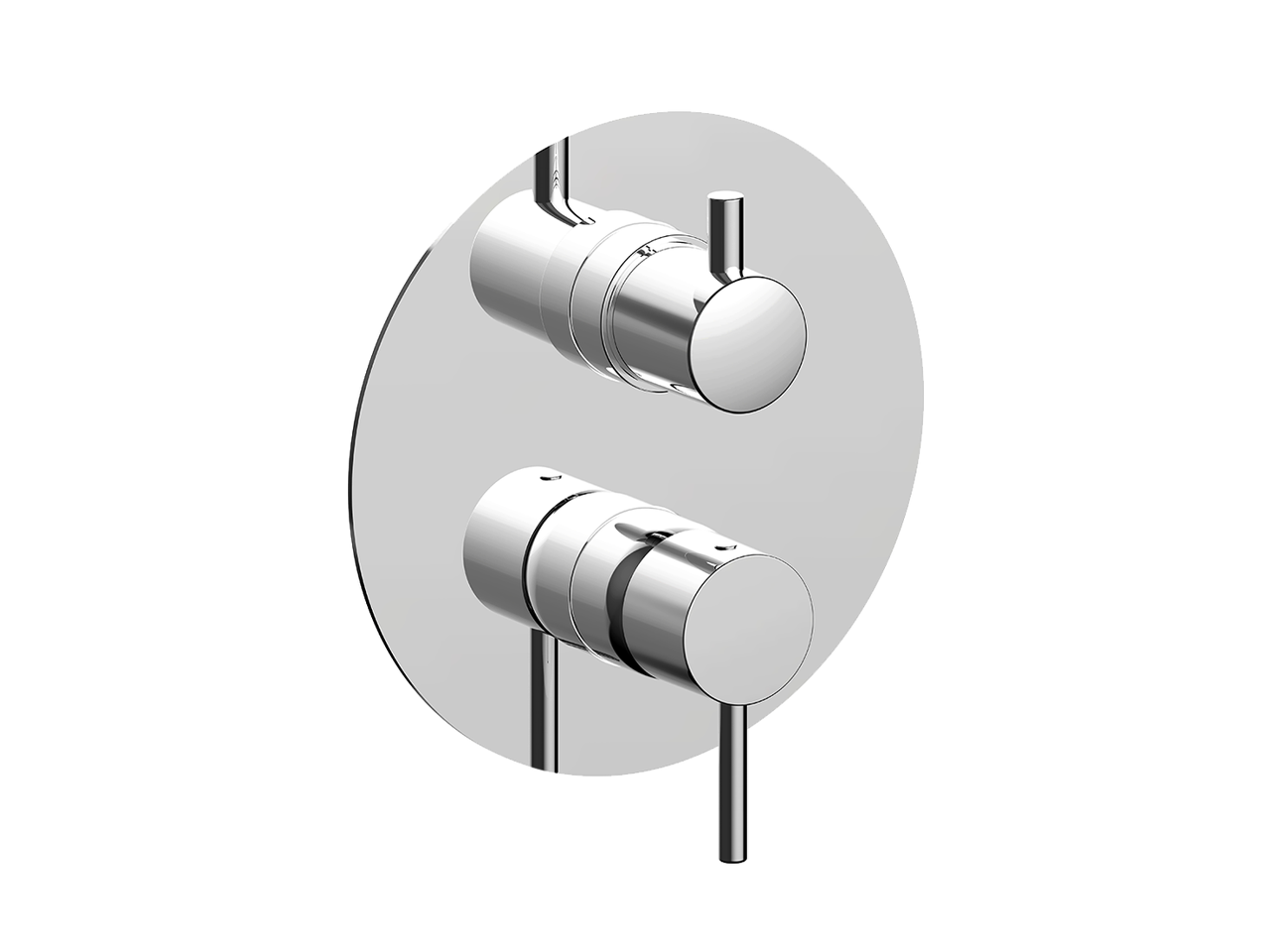 HUBERConjunto Monomando para One-Box TRATTO EVO_TV0BM030