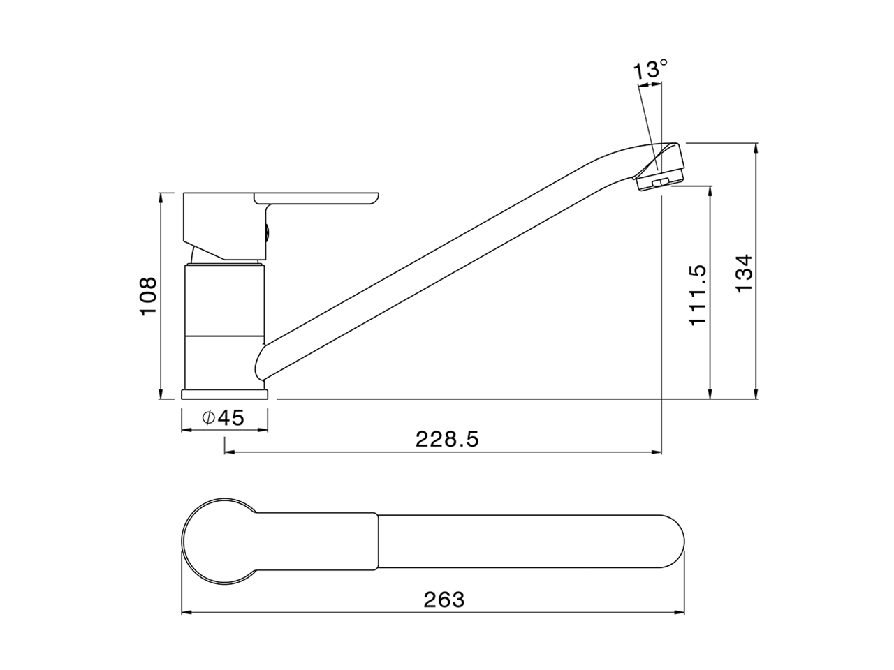 Fregadero monomando KITCHEN_ZR000584 - v1